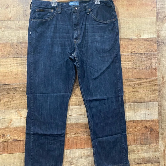 Lee Premium  Classic Fit Straight Leg Mens Jeans Size 42 (Inseam 31.5”) - Picture 1 of 4